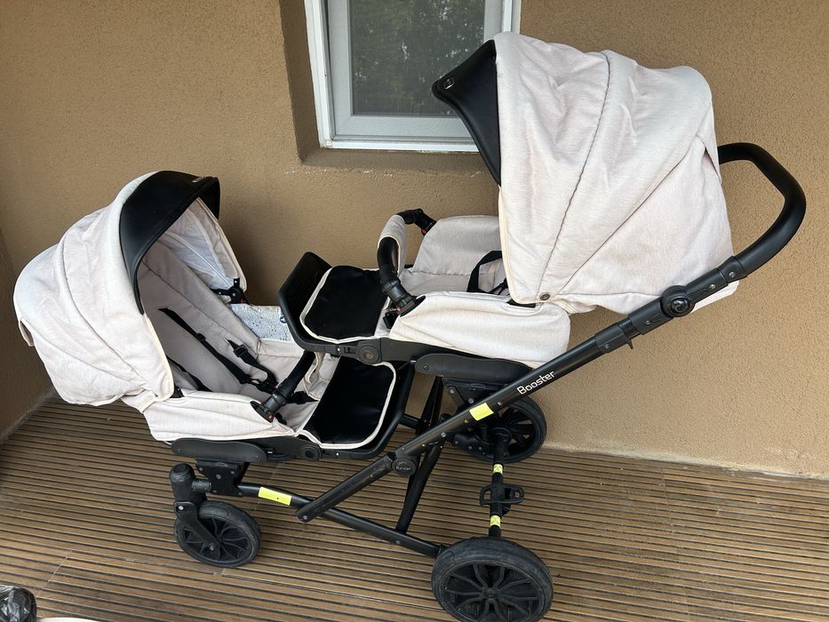 Carucior gemeni Kunert Booster 3 in 1