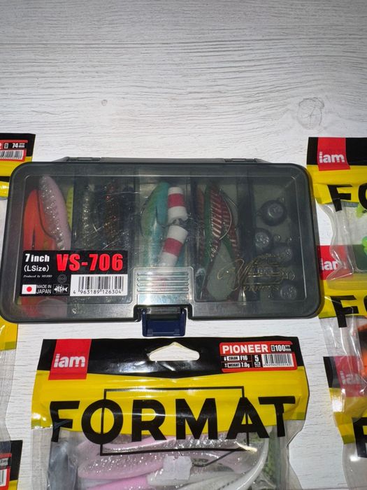 Приманки на судака , набор новый.