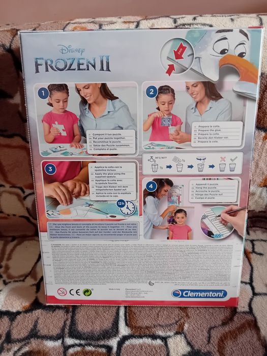 Puzzle Frozen pentru masurarea inaltimii copiilor