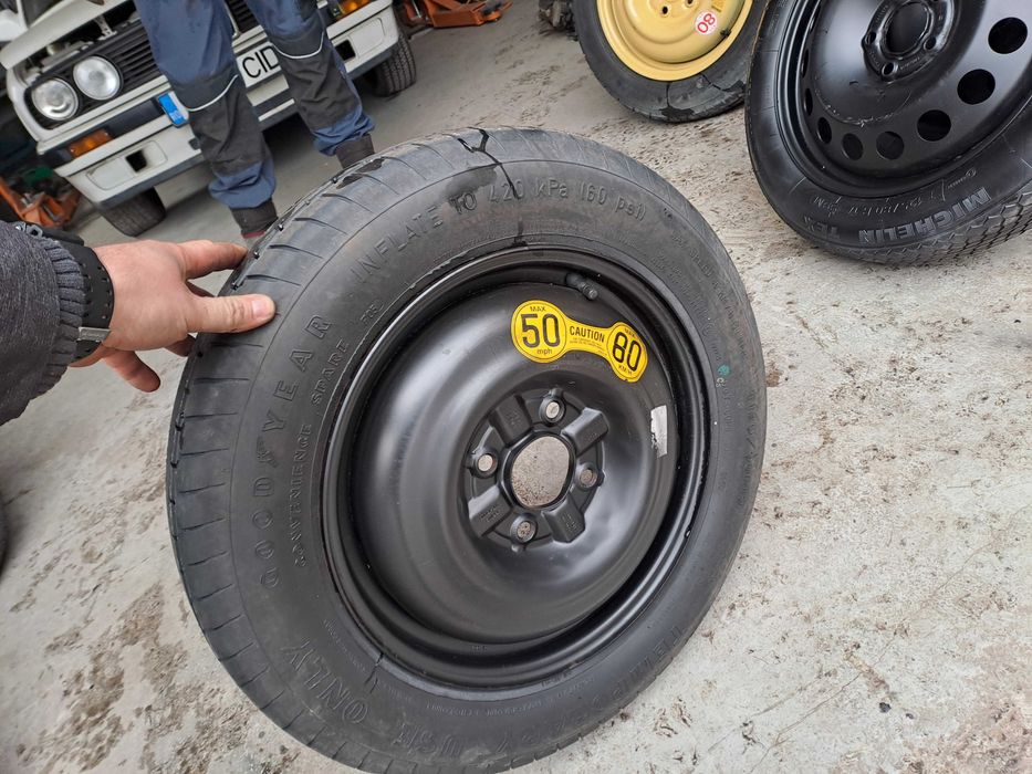 Roata rezerva Slim Mitshubishi Colt Lancer Nissan NV200 Tiida 4x114.3