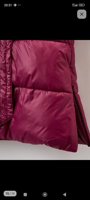 Куртка удлинённая на 128 см