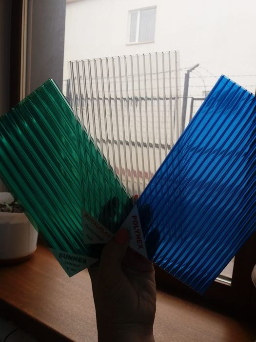 Профильный поликарбонат. Шифер. доставкв (металлочерепица) +профильный