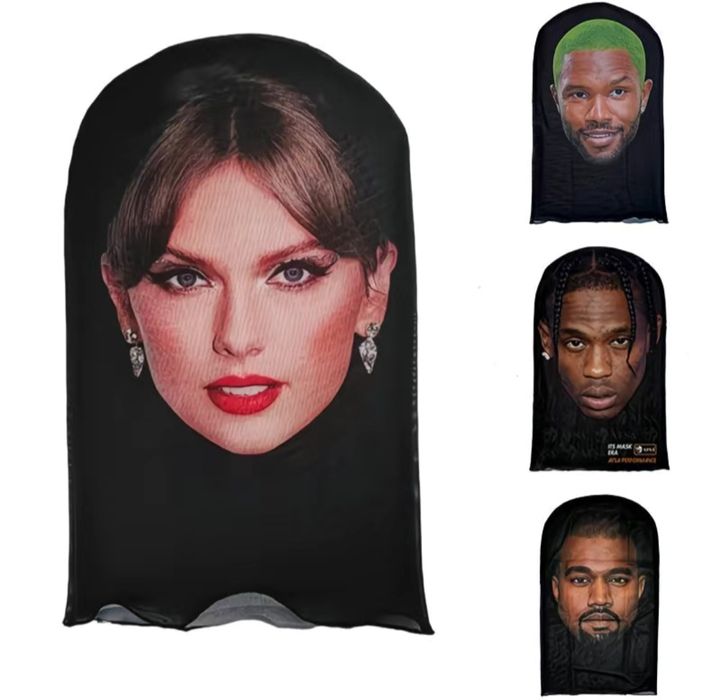 Тканевая маска 3 D, на вечеринки