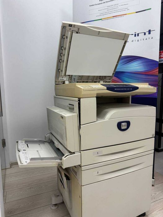 Copiator+scaner monocrom Xerox M118+4 x cartuse+1 fuser kit