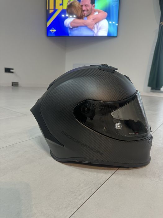 Cască SCORPION EXO-R1 EVO AIR Carbon Matt Black
