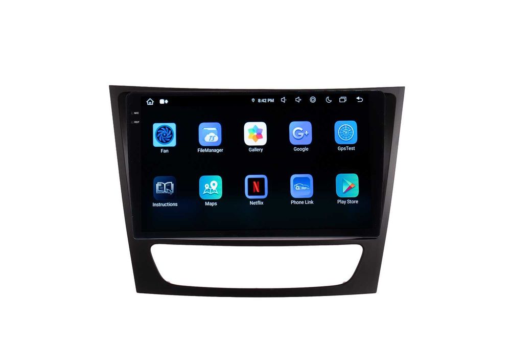 Navigatie Mercedes E Class W211 Android 14 , Carplay Android Auto + Camera Marsarier