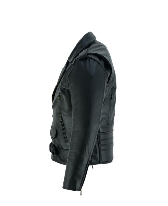 Geaca moto, piele, noua, cu protectii detasabile, Bucuresti