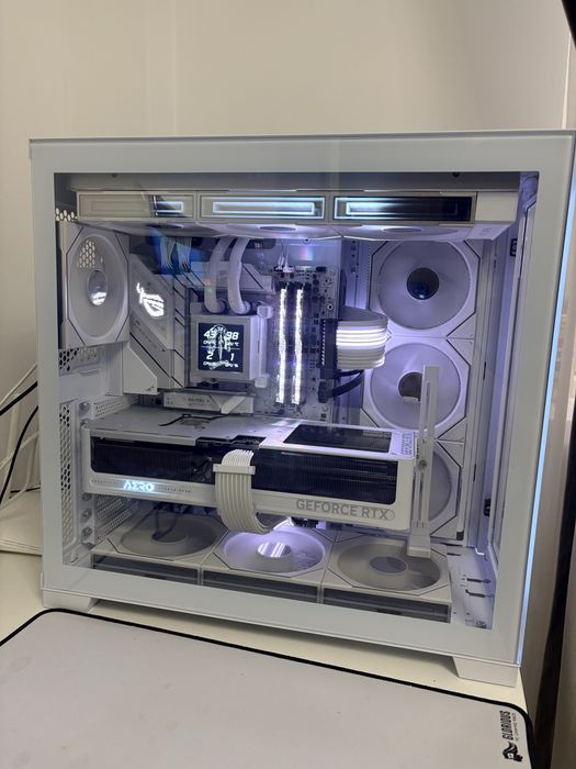 PC Ultra Gaming Full White - RTX 5070Ti & Ryzen 9 9900X3D