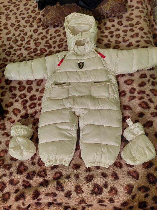 Детские зимний комбинезон