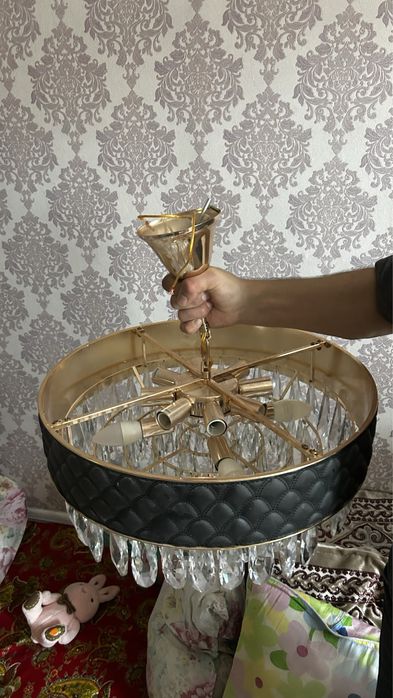 Люстра хрустальный