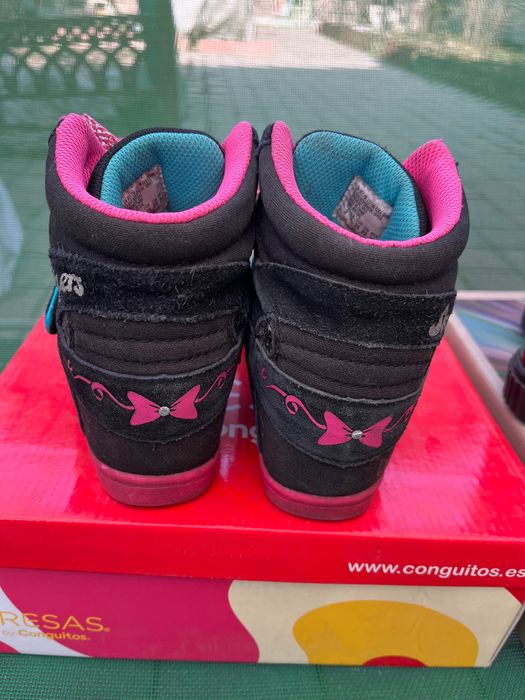 Ботинки на девочку 34р, 35р