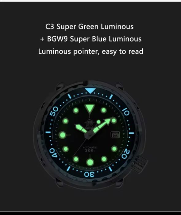 Чисто нов diver механичен часовник Addiesdive