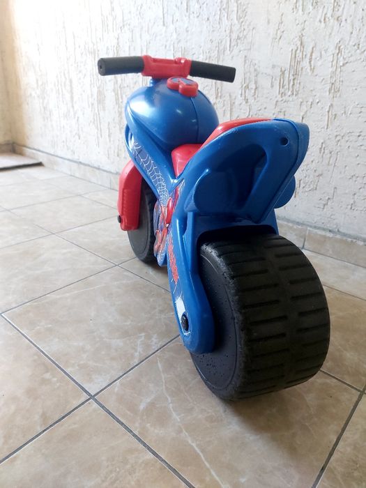 Каталка Полесье мотоцикл Spiderman эксклюзив