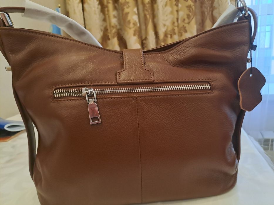 Сумка кожаная новая