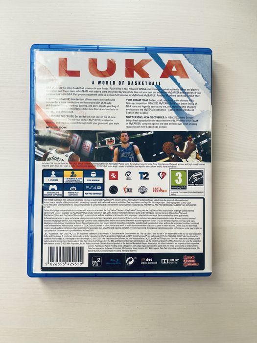 Игра на PS4«NBA 2022»