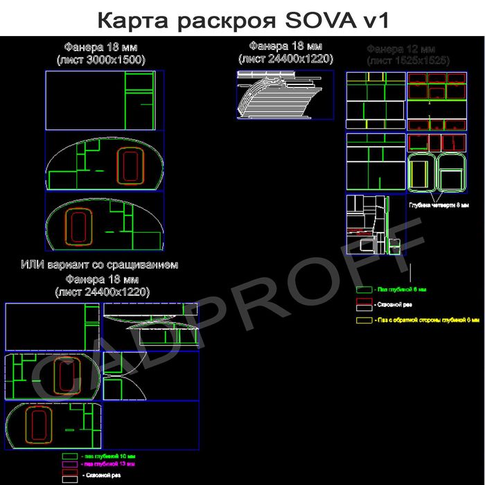 Кемпер "SOVA" v1. Проект, чертежи