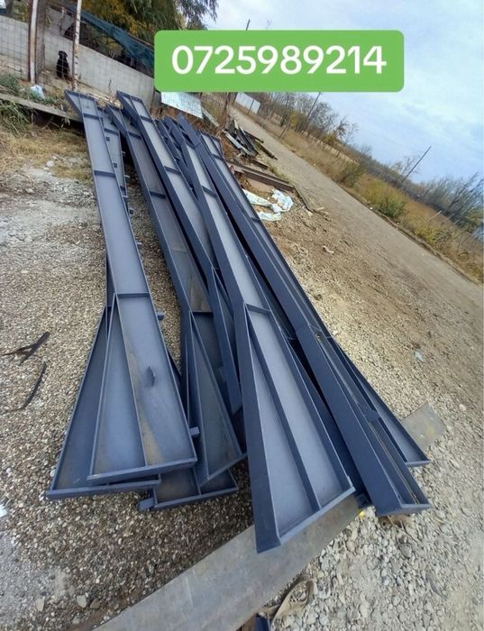 Vand structura metalica din profile HEA 240 260 si IPE 270 300