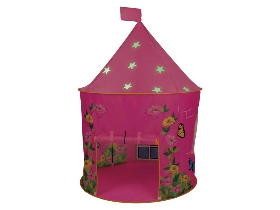 Детска Палатка за игра светеща в тъмното Розова Синя