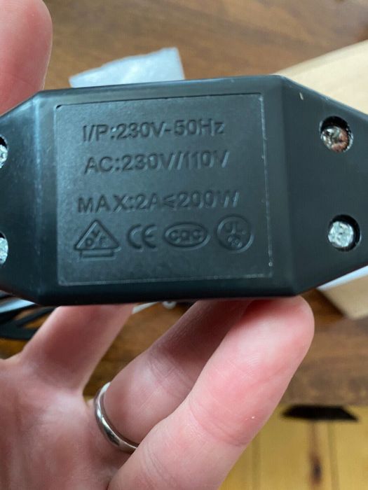 Кабел с крушка 25W за лампа от хималайска сол с  димер, E14