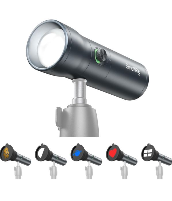 Портативен Гобо  проектор фото видео камер подкаст RGB