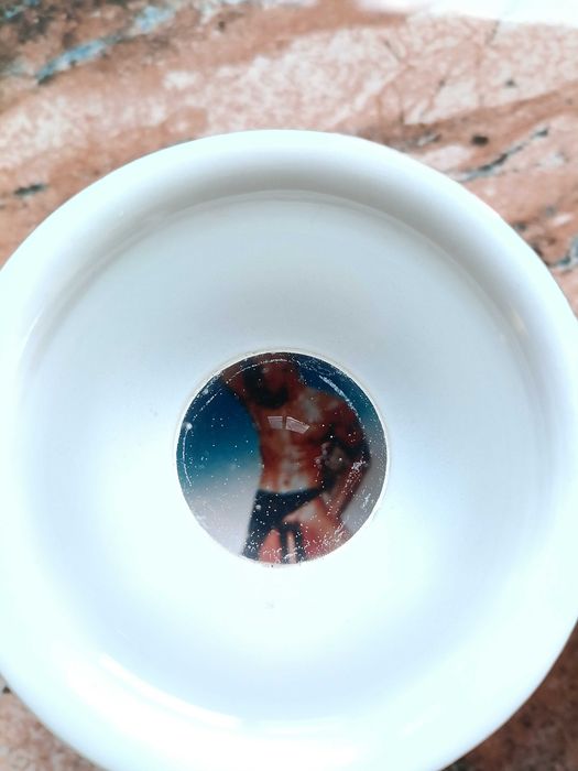 Рядък , винтидж , еротичен  магически комплект за  саке .