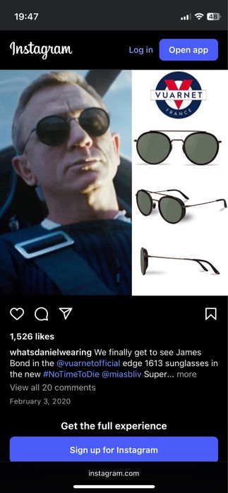 Ochelari de soare Jean Vuarnet