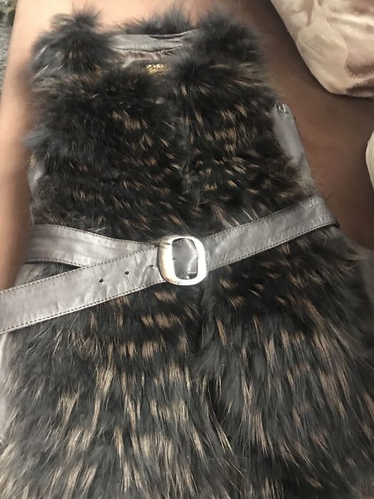 Кожен елек от лисица