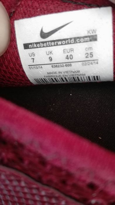 Adidași Nike nr 40