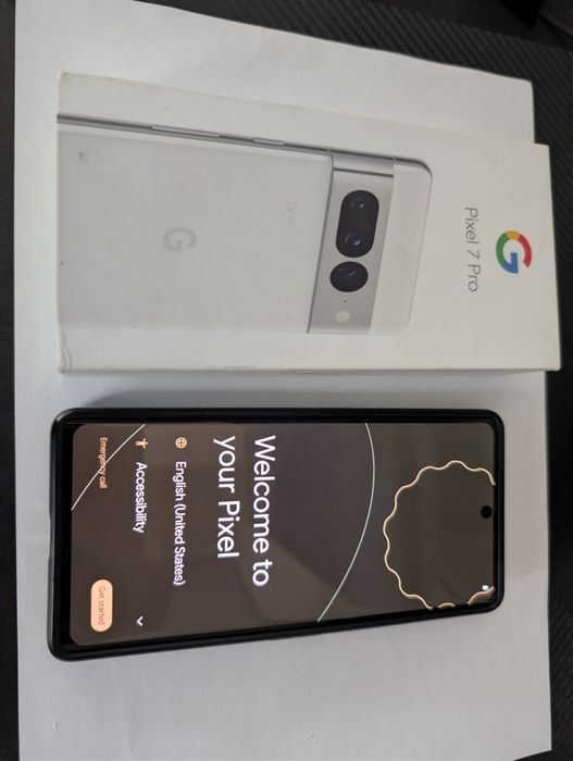 Google Pixel 7 Pro Alb 12G 256Gb DS Fingerprint defect