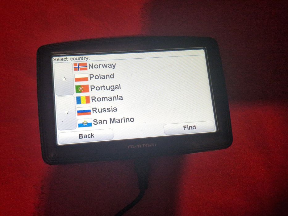 Gps  - Tom Tom  cu adaptor auto