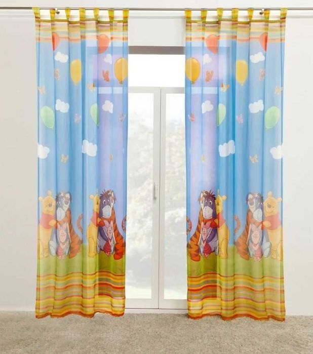 Детско перде с мечо Пух и приятели