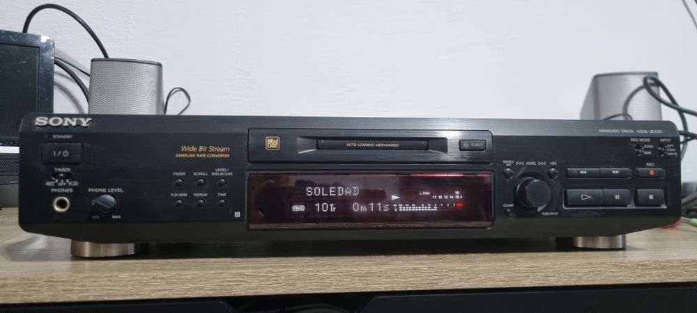 Player minidisc Sony MDS JE 520, perfecta stare