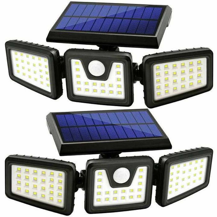 Lumină Solară Zik SO03, 74 LED, 360°, cu Senzori și Moduri de Luminare