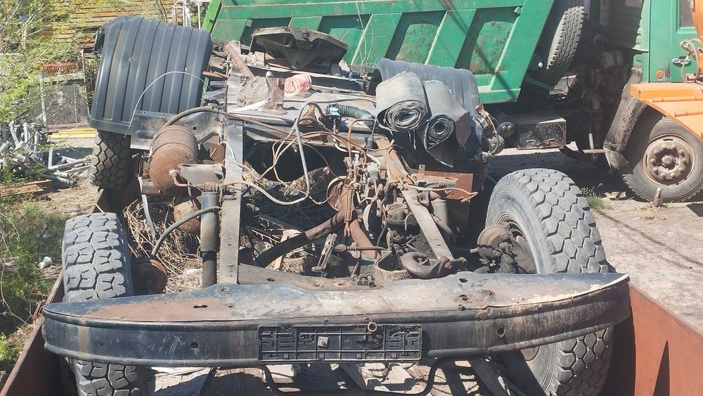 зил 130  мосты балка рама