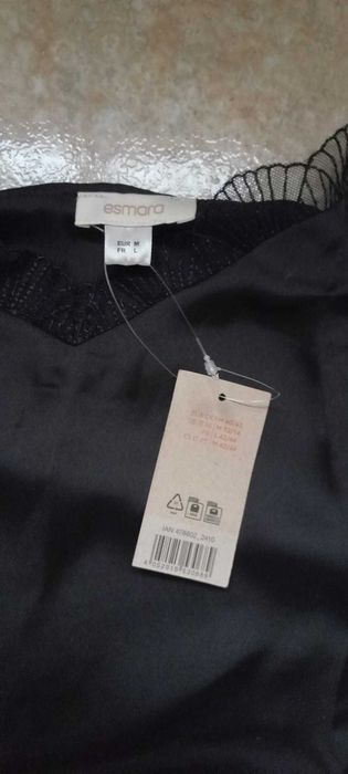 Pijama de seara dama din saten ,cu eticheta ,M/38/40
