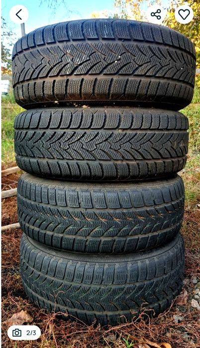 Set  Roți Jante Aliaj Bmw e 90 e 91 Anvelope 205 55 16