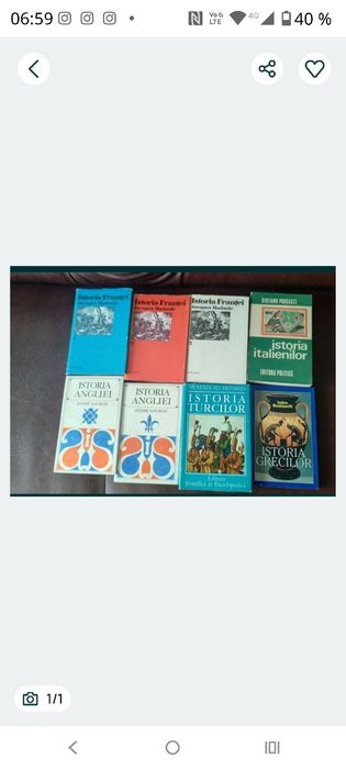 Istoria Franței, Greciei, Italiei, Turciei,Angliei