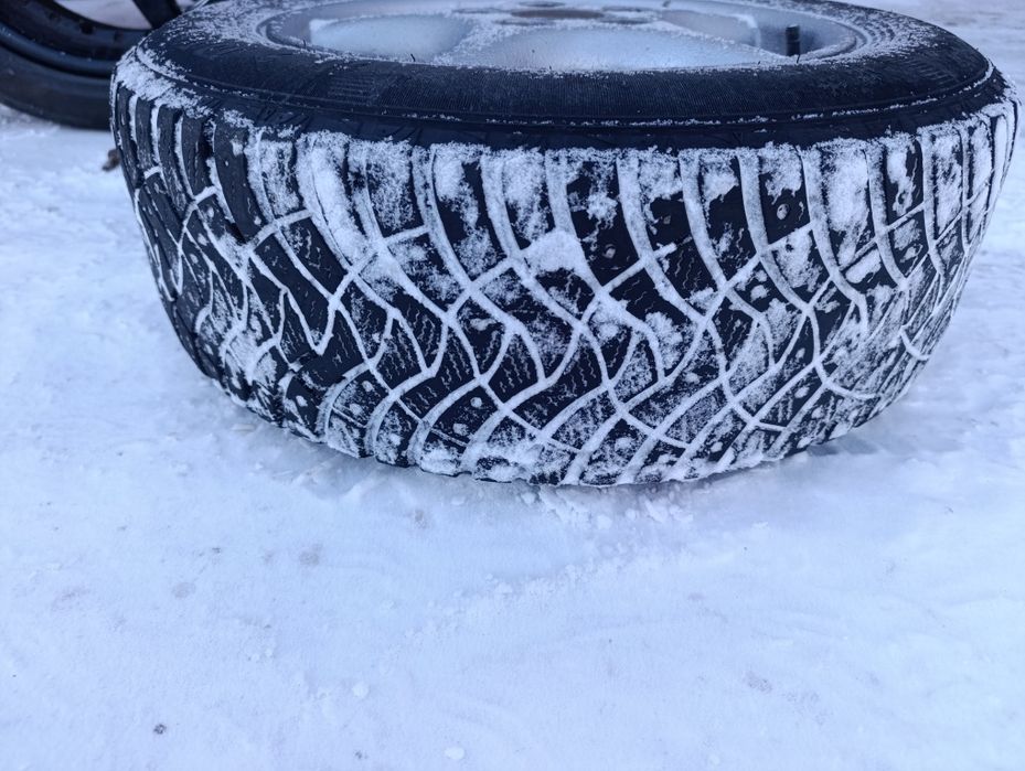 Диски БМВ 5 120 с резиной зима