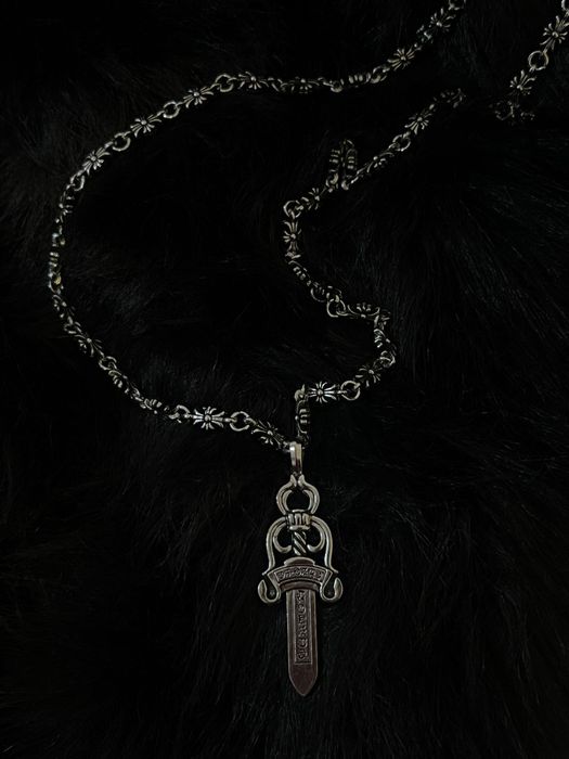 Lant Chrome Hearts Dagger Pendant Chain 60cm