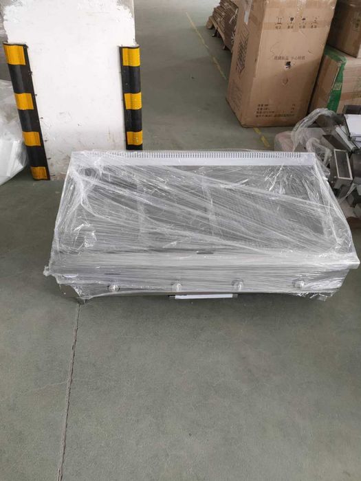 Plita gaz profesionala neted si striata 1.2m 4 zone- Transport Gratis