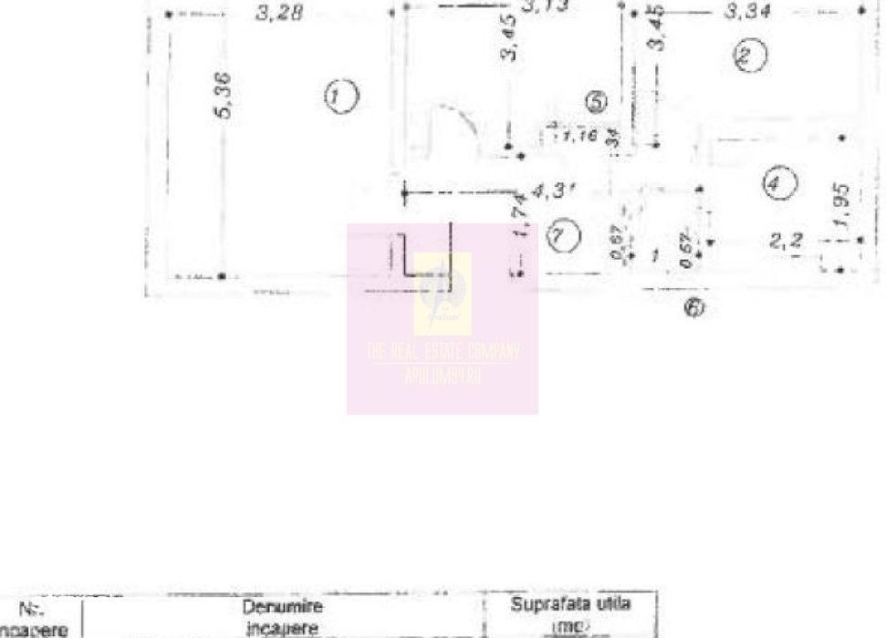 Apartament 2 camere 54mp zona Metrou Tineretului și Timpuri Noi
