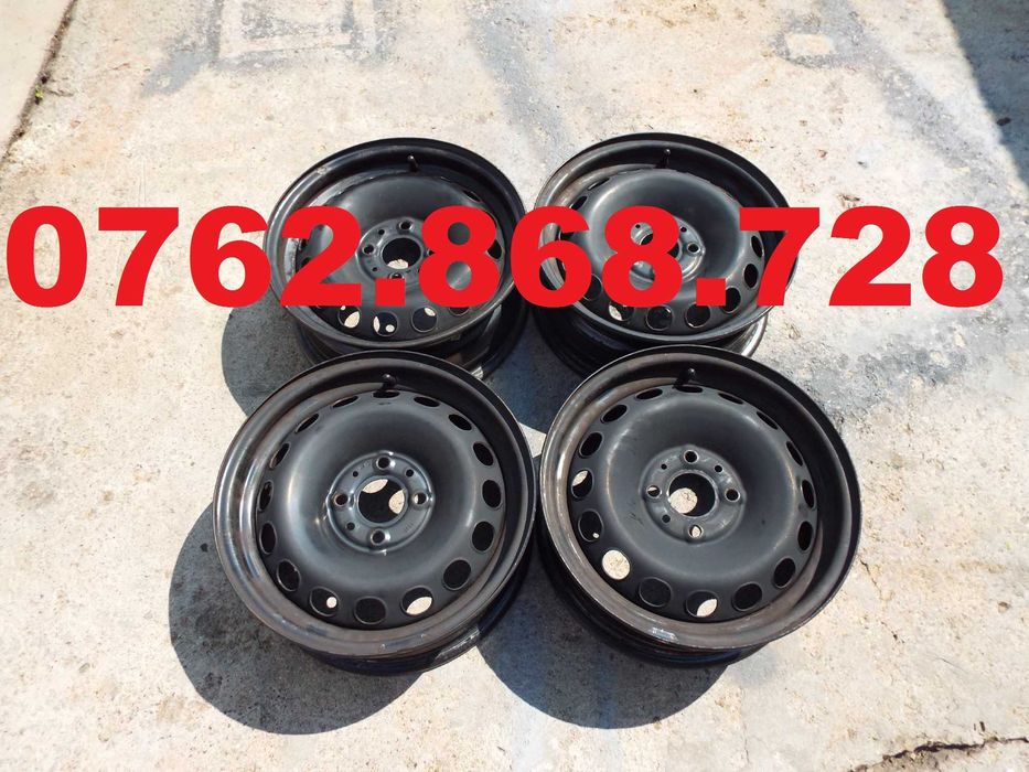 vand 4 jante pe 14" originale fiat doblo,albea,punto pret 500ron toate