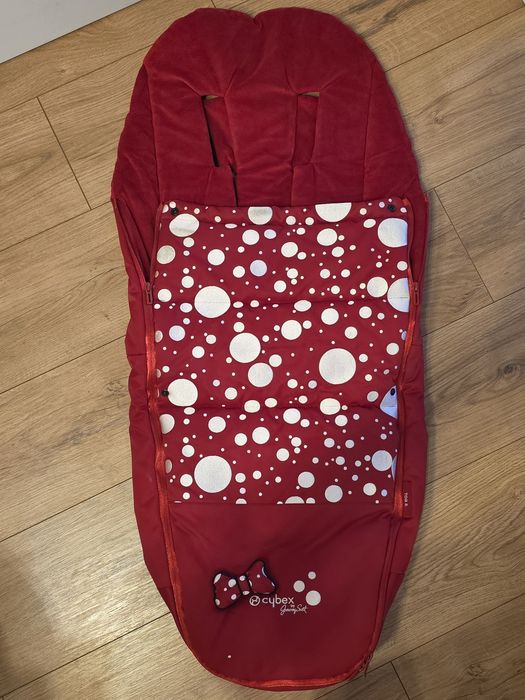 Cybex Priam Platinum Jeremy Scott Petticoat Red – пълен комплект детска количка