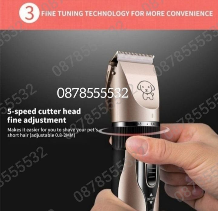 Професионална машинка за подстригване на кучета с керамичен нож