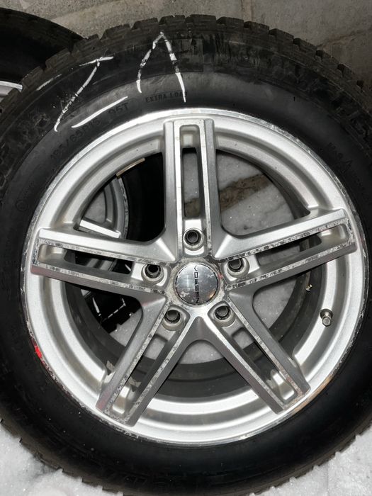 Резина MICHELIN с легкосплавными дисками R15