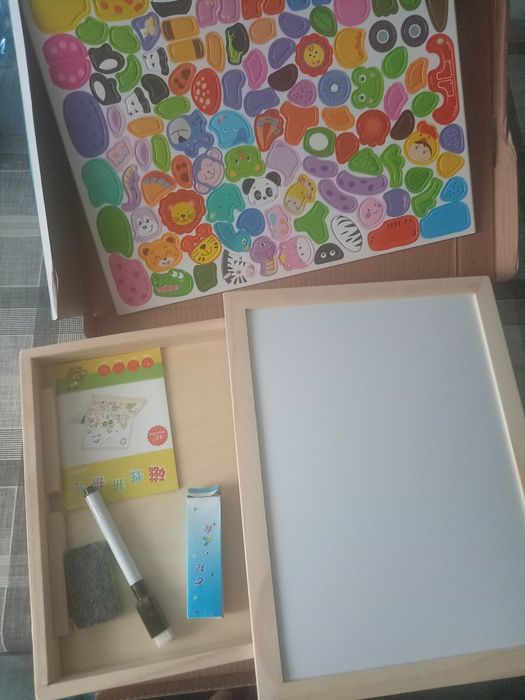 Tabla magnetica/ puzzle magnetic copii