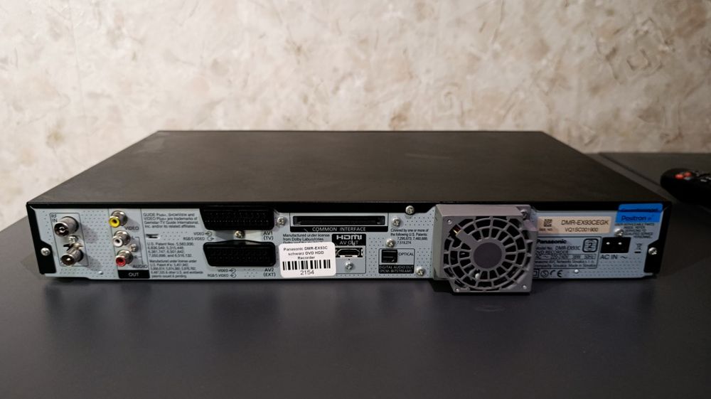 Panasonic DMR-EX93C HDD & DVD Recorder