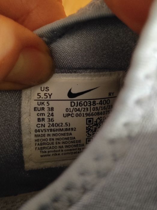 Маратонки Nike uk 5 eur 38