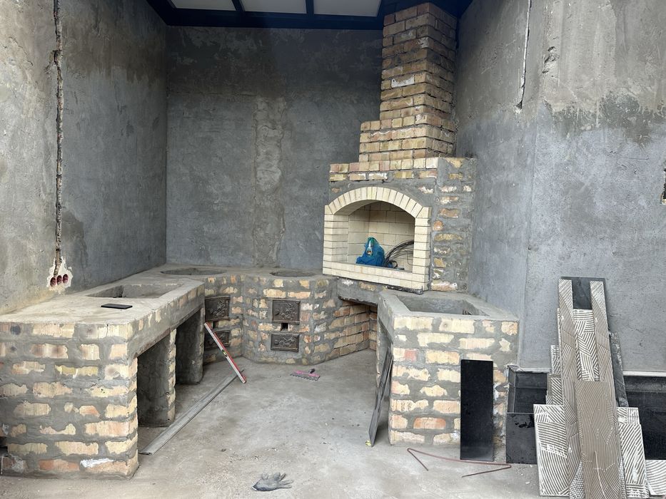 Mangal, barbekyu, yozgi oshxona, ochoq, letni kuxniya