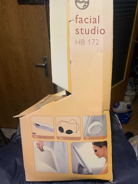Philips Facial Studio HB 172 Solarium pentru bronzat acasă